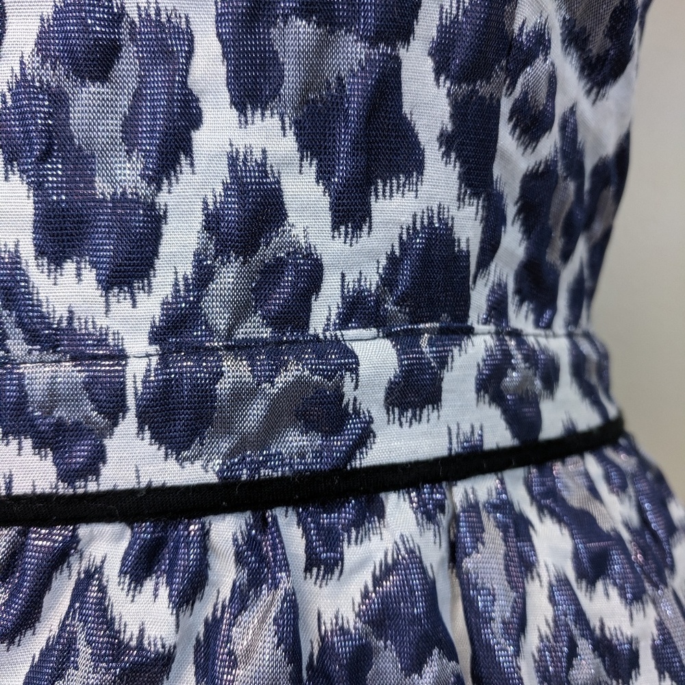 Top Shop Leopard Fit & Flare Dress - Picture 3 of 7